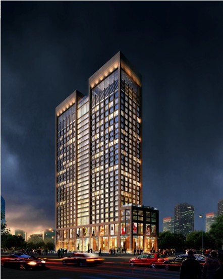 阜陽浙商大廈項目（2014年度安徽省代表工程，省級標(biāo)化工地））